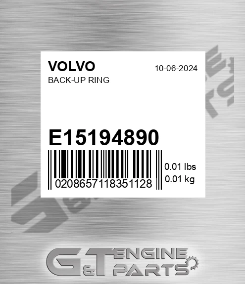 E15194890 Back-up Ring