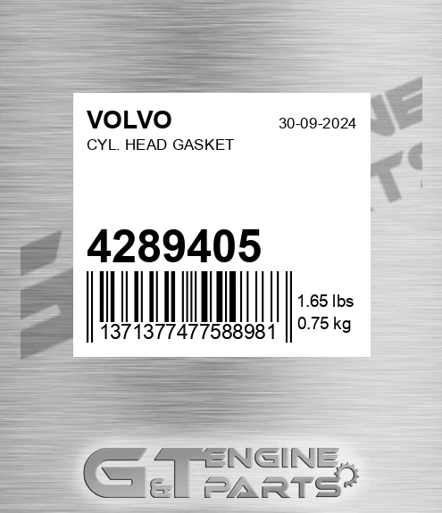 4289405 VOLVO Cyl. Head Gasket