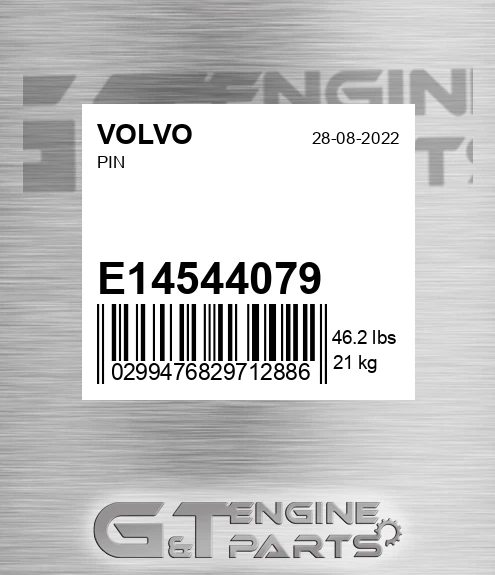 E14544079 Pin for VOLVO