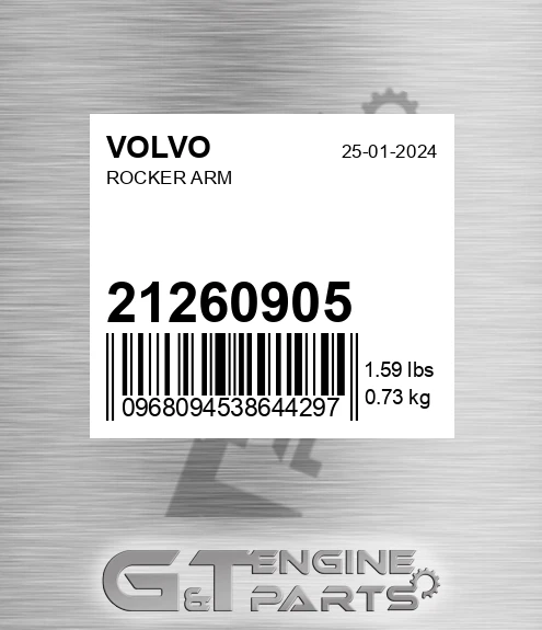21260905 Rocker Arm for VOLVO