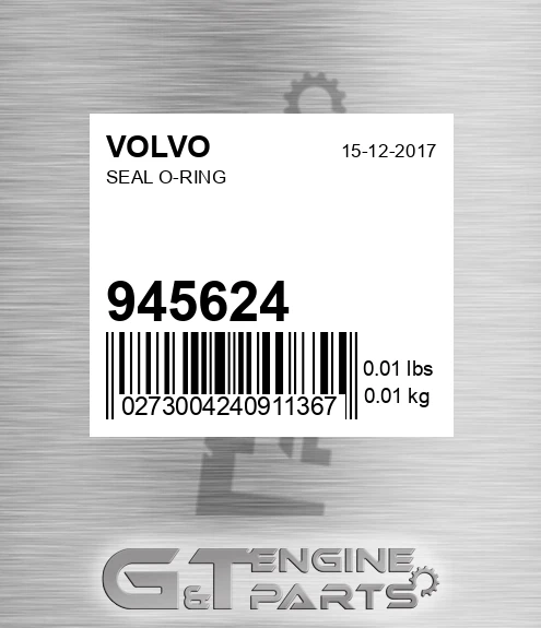 945624 Seal O-ring