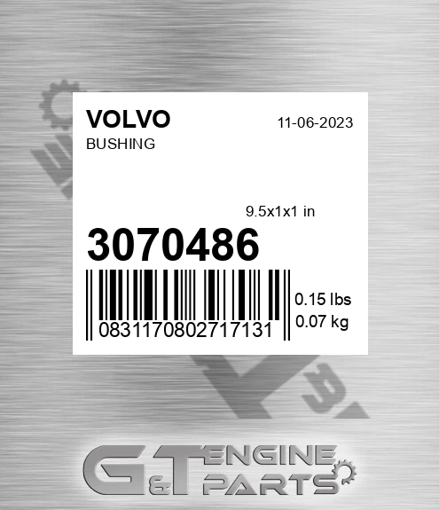 3070486 VOLVO Bushing