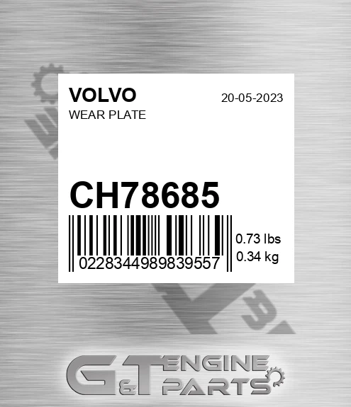 CH78685 Wear Plate for VOLVO