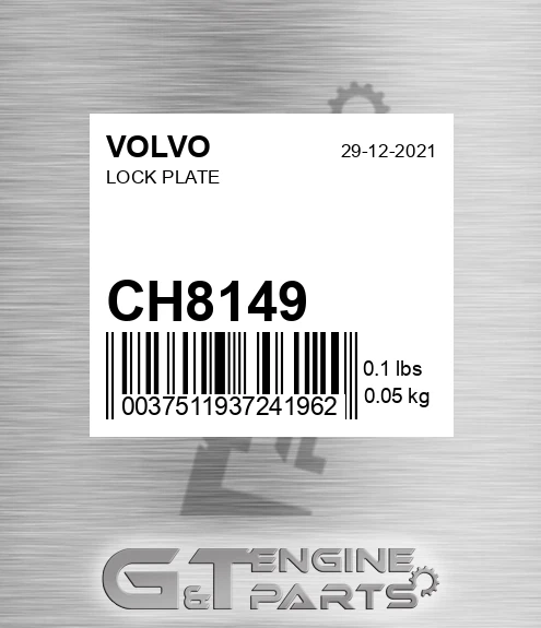 CH8149 Lock Plate