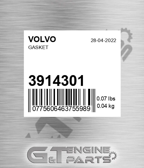 3914301 Gasket
