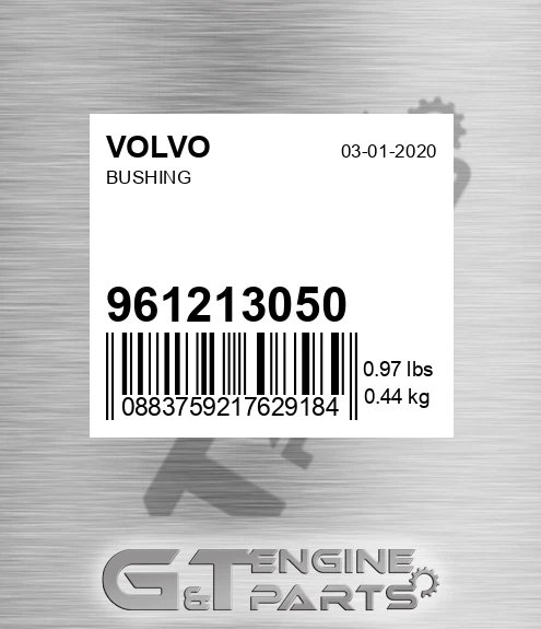9612-13050 Bushing for VOLVO