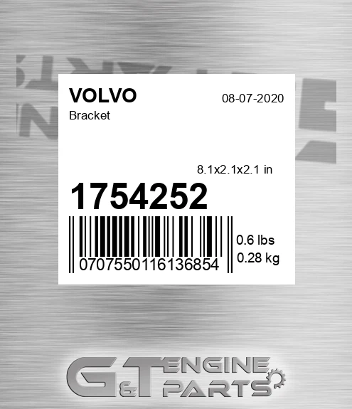1754252 VOLVO Bracket