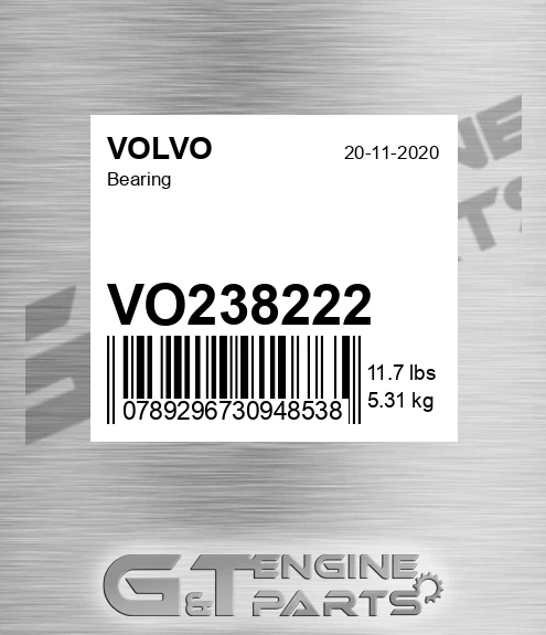 VO238222 Bearing for VOLVO