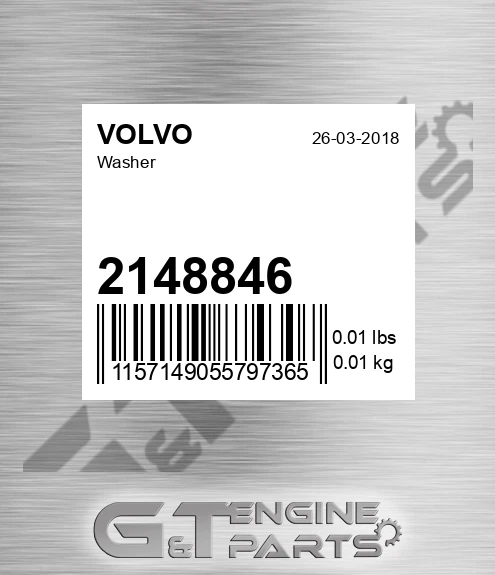2148846 Washer for VOLVO