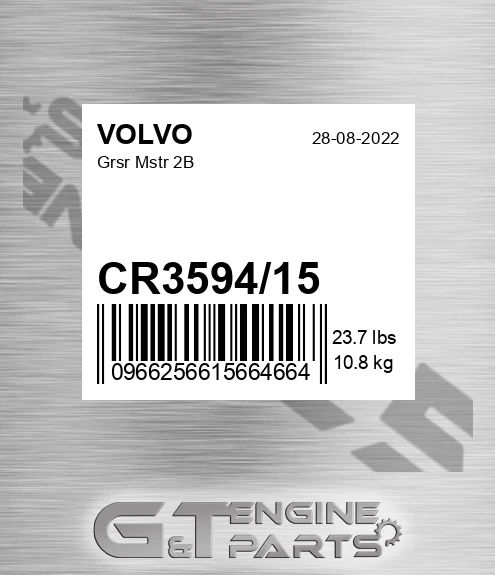 CR3594/15 Grsr Mstr 2b