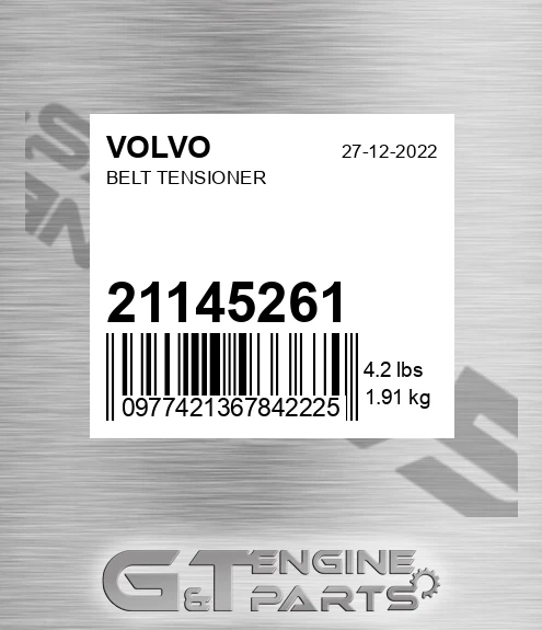 21145261 Belt Tensioner
