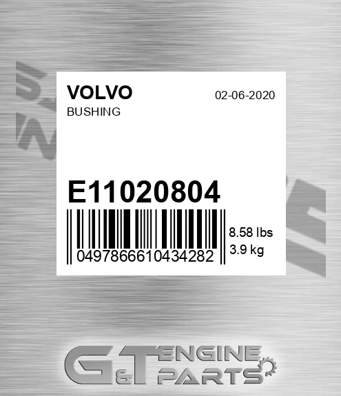 E11020804 VOLVO Bushing