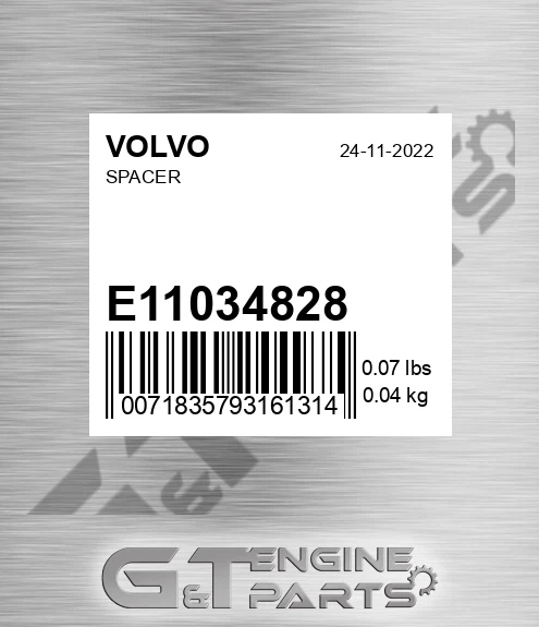 E11034828 Spacer for VOLVO