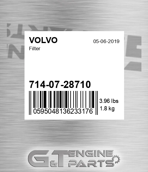 714-07-28710 Filter