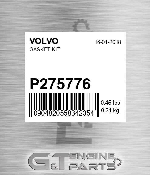 P275776 VOLVO Gasket Kit