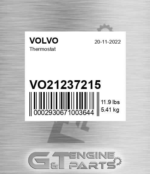 VO21237215 Thermostat for VOLVO