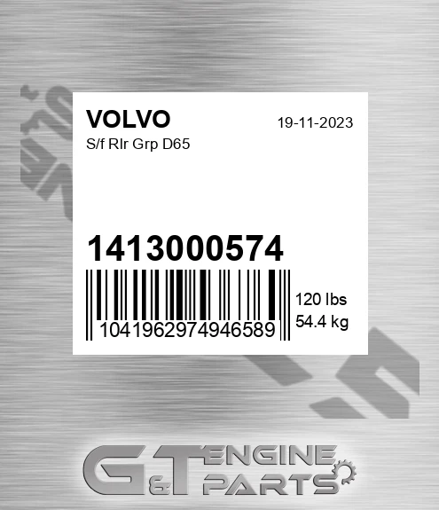 1413000574 S/f Rlr Grp D65 for VOLVO