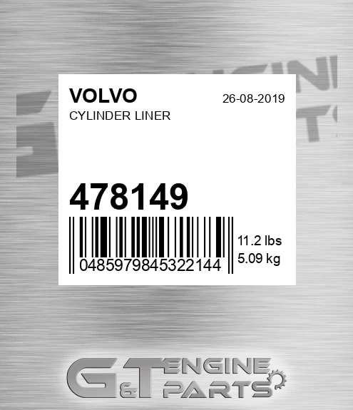 478149 Cylinder Liner
