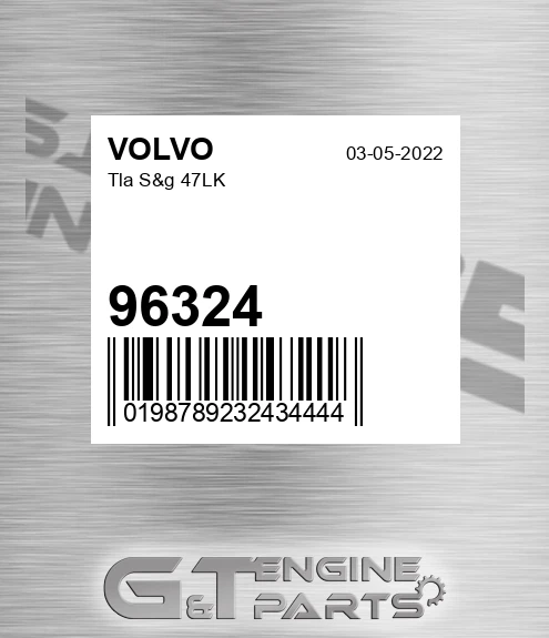 96324 Tla S&g 47lk for VOLVO