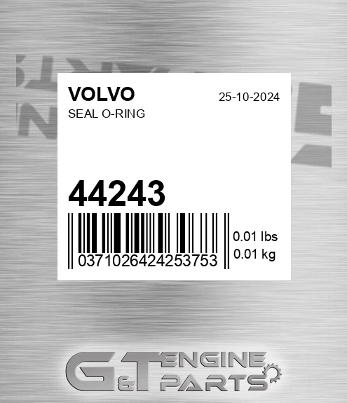 44243 VOLVO Seal O-ring