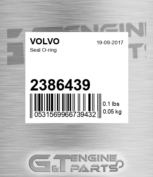 2386439 Seal O-ring
