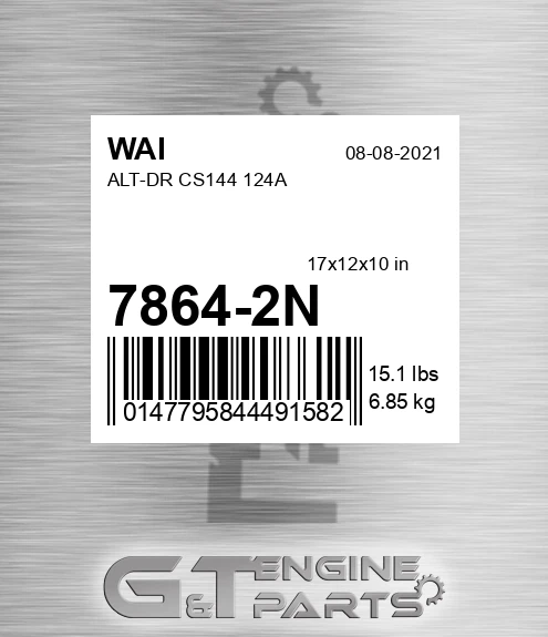 7864-2N Alt-dr Cs144 124a
