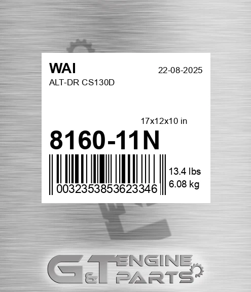 8160-11N Alt-dr Cs130d