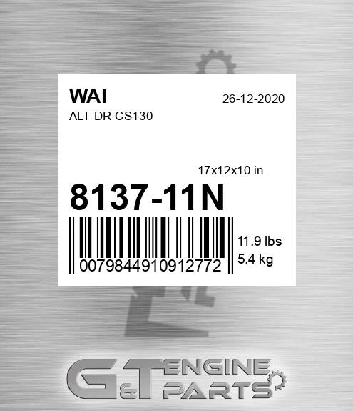 8137-11N Alt-dr Cs130