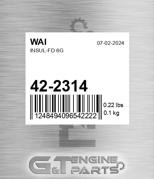 42-2314 Insul-fd 6g