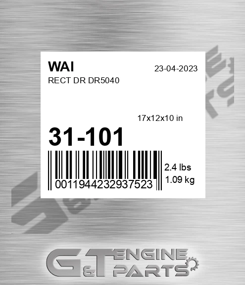 31-101 Rect Dr Dr5040