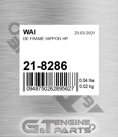 21-8286 De Frame Nippon Hp