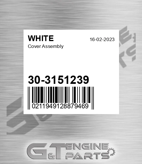 30-3151239 Cover Assembly