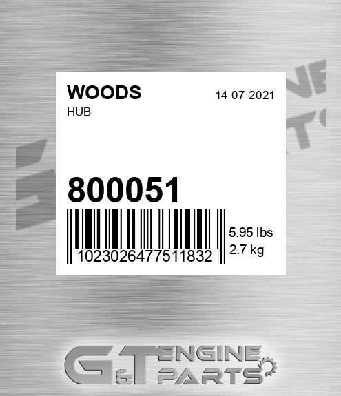 800051 Hub