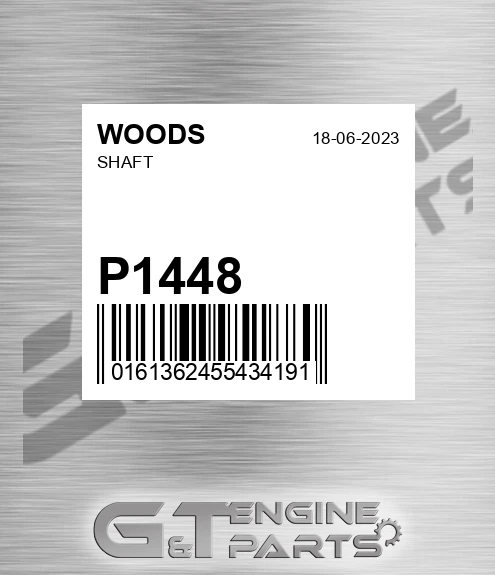 P1448 WOODS Shaft
