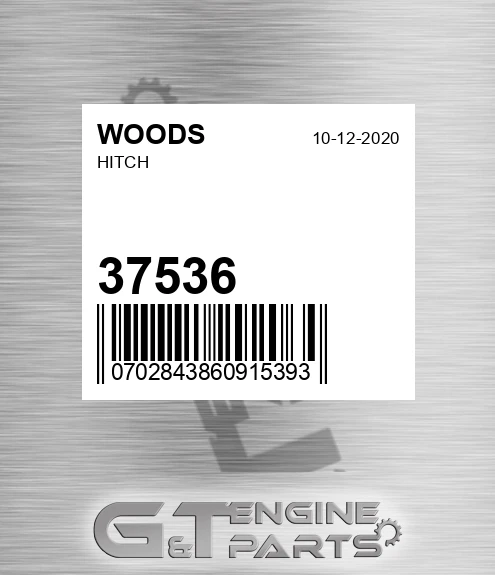 37536 WOODS Hitch