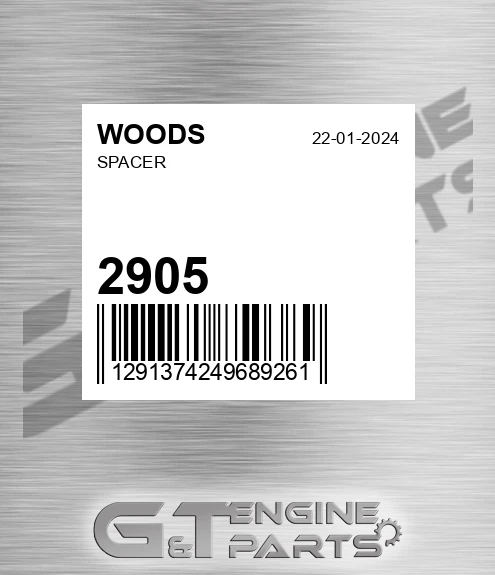 2905 Spacer for WOODS