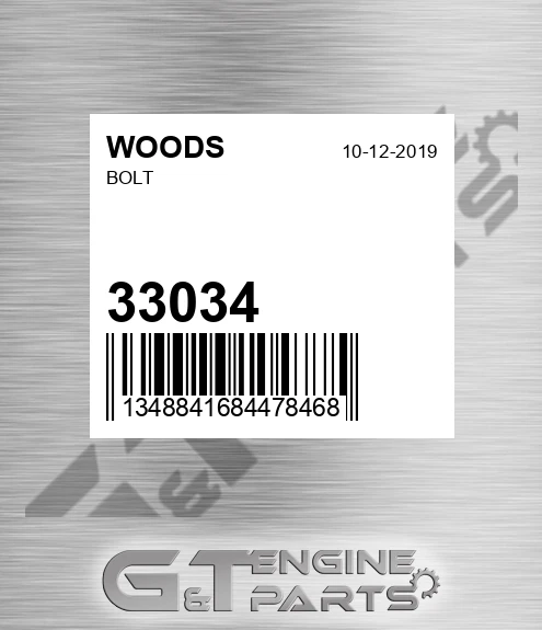 33034 Bolt