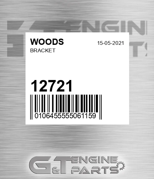 12721 WOODS Bracket