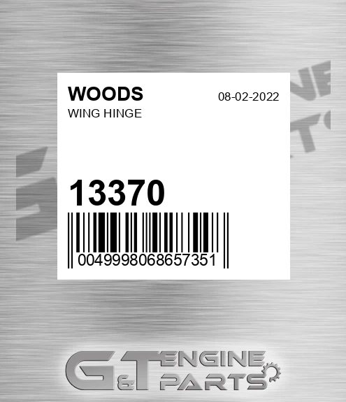 13370 Wing Hinge