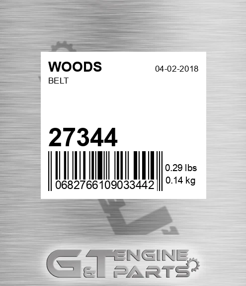 27344 Belt