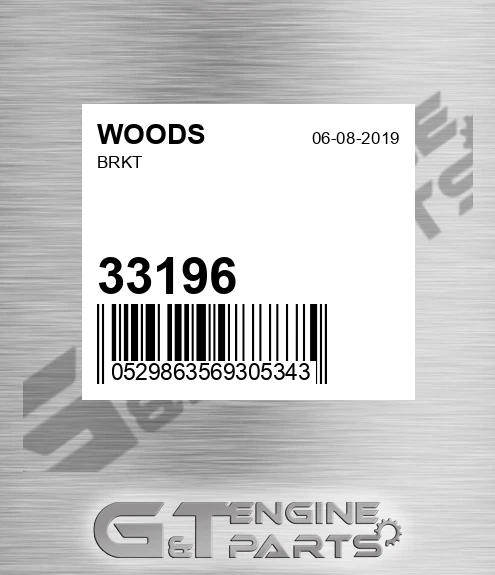 33196 WOODS Brkt
