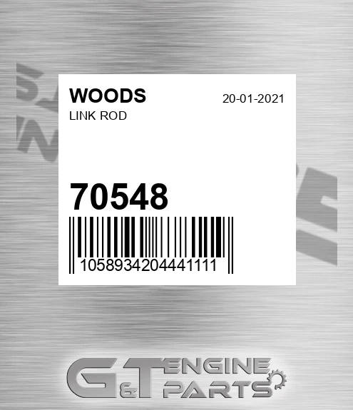 70548 WOODS Link Rod
