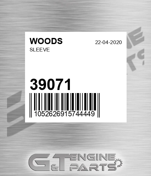 39071 Sleeve for WOODS