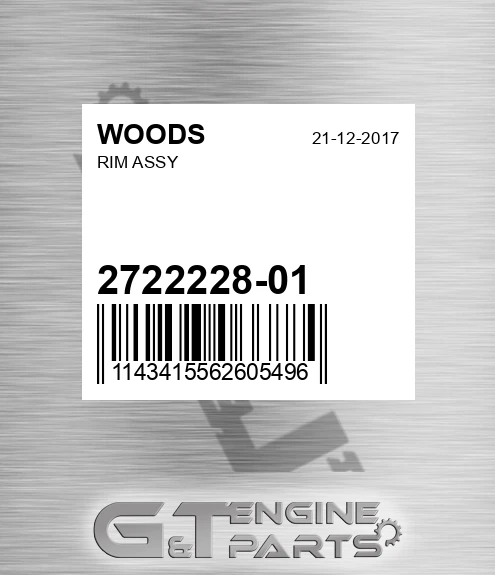 2722228-01 Rim Assy