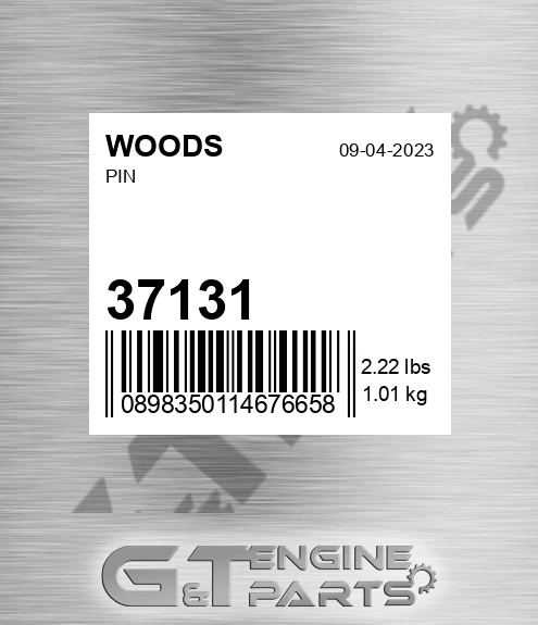37131 Pin for WOODS