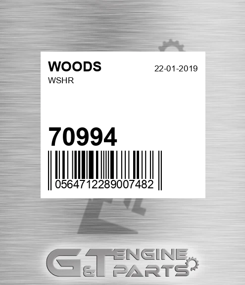 70994 WOODS Wshr