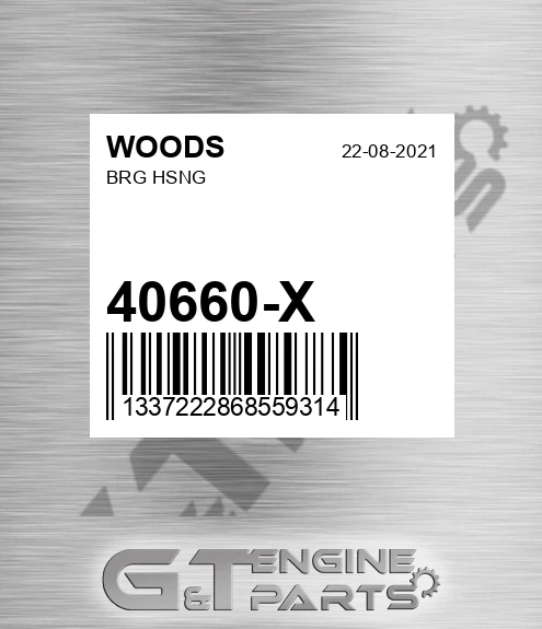 40660-X Brg Hsng