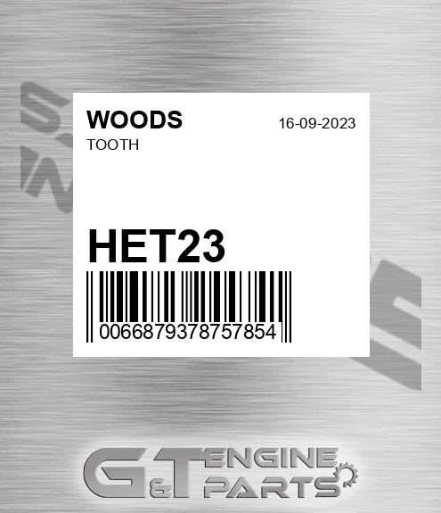 HET23 Tooth