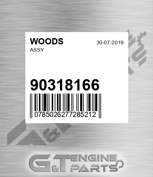 90318166 WOODS Assy