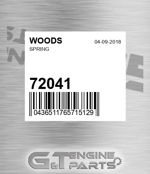 72041 Spring